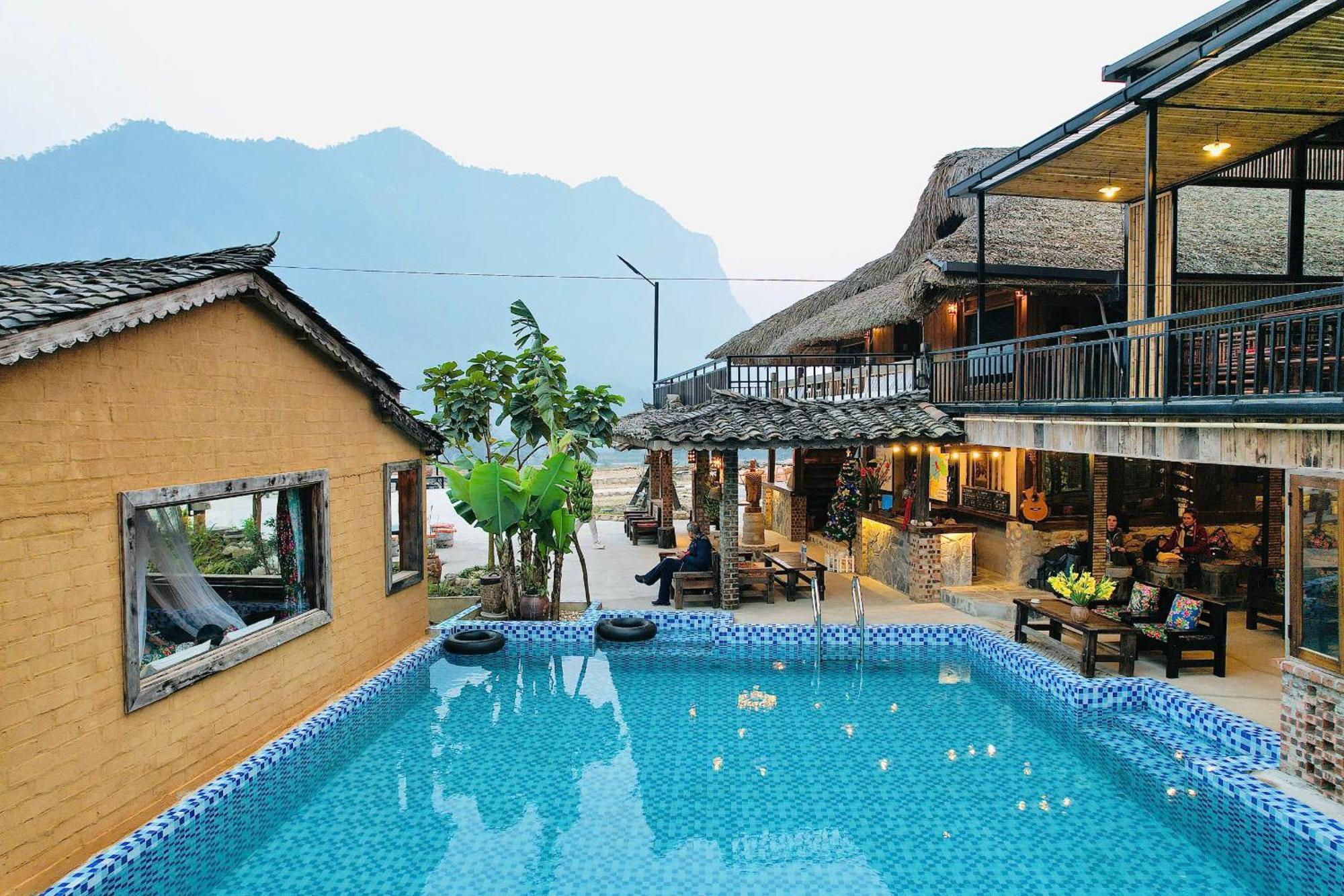 Ban Bang Ecolodge Tours & Motorbike Rental Ha Giang Exterior photo